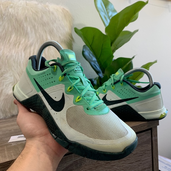 Nike | Shoes | Nike Metcon 2 Cross Training Shoes Mint Green Sz 6 | Poshmark